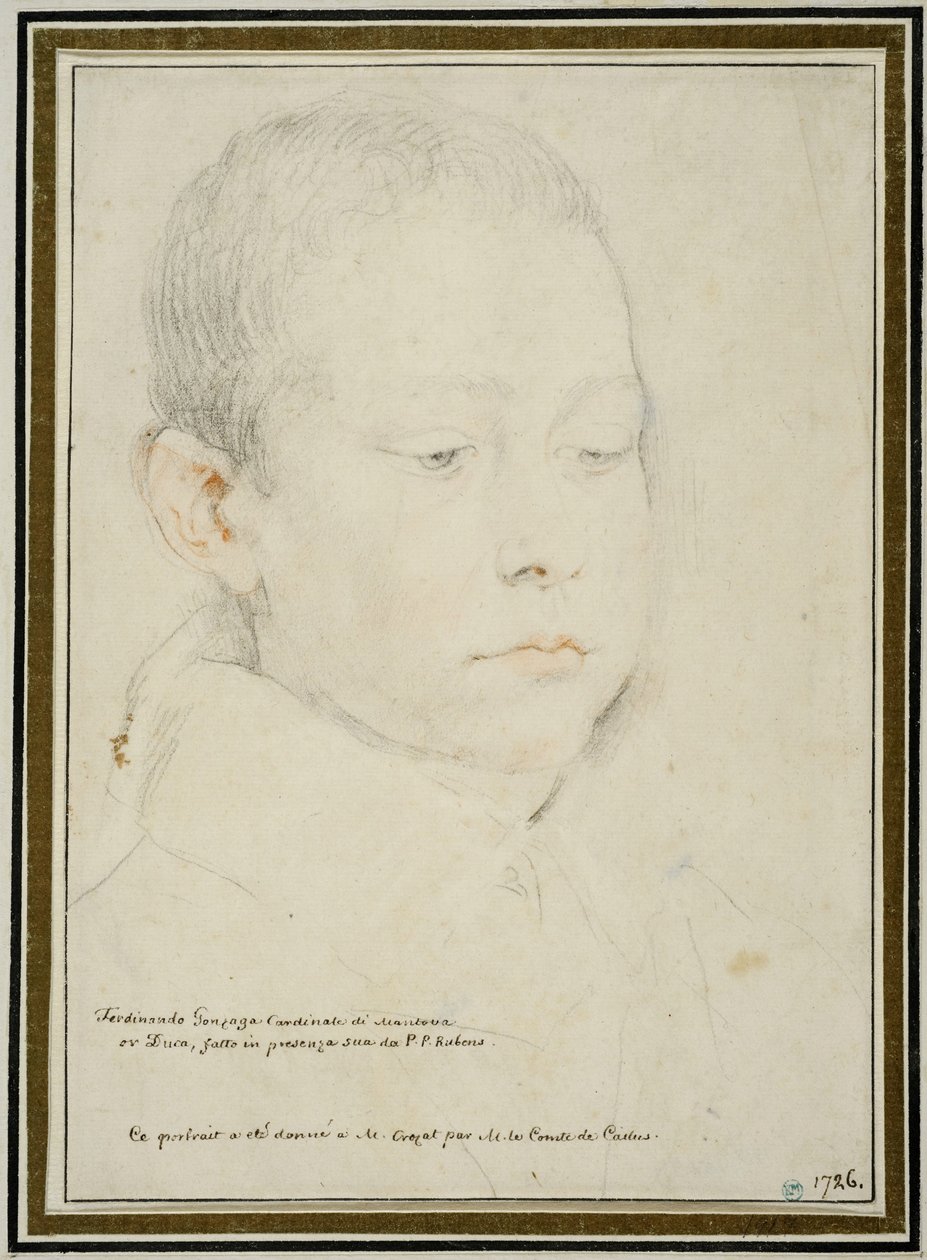 Portret van Ferdinando I Gonzaga door Peter Paul Rubens