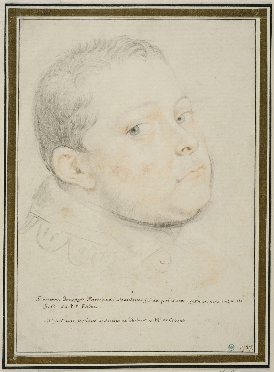 Portret van Francesco Gonzaga door Peter Paul Rubens