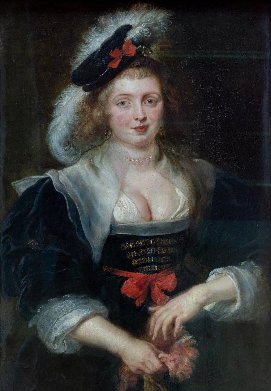 Portret van Helena Fourment door Peter Paul Rubens