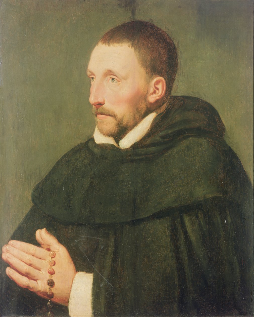 Portret van een Dominicaan, vermoedelijk Padre de Buzzara door Peter Paul Rubens
