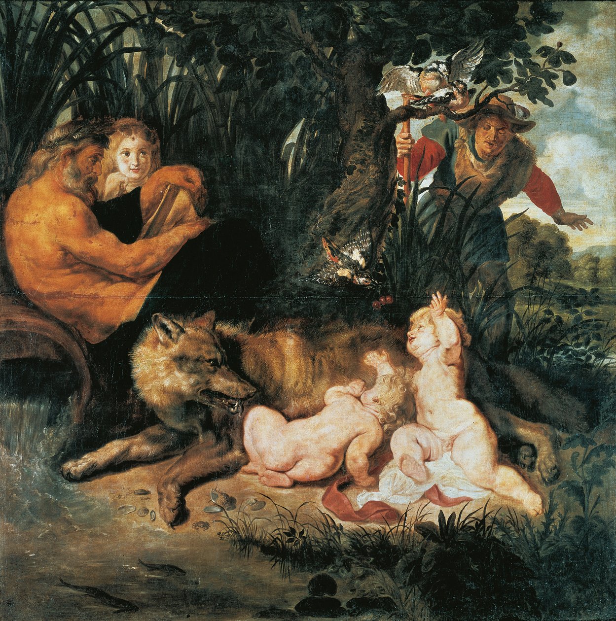 Romulus en Remus door Peter Paul Rubens