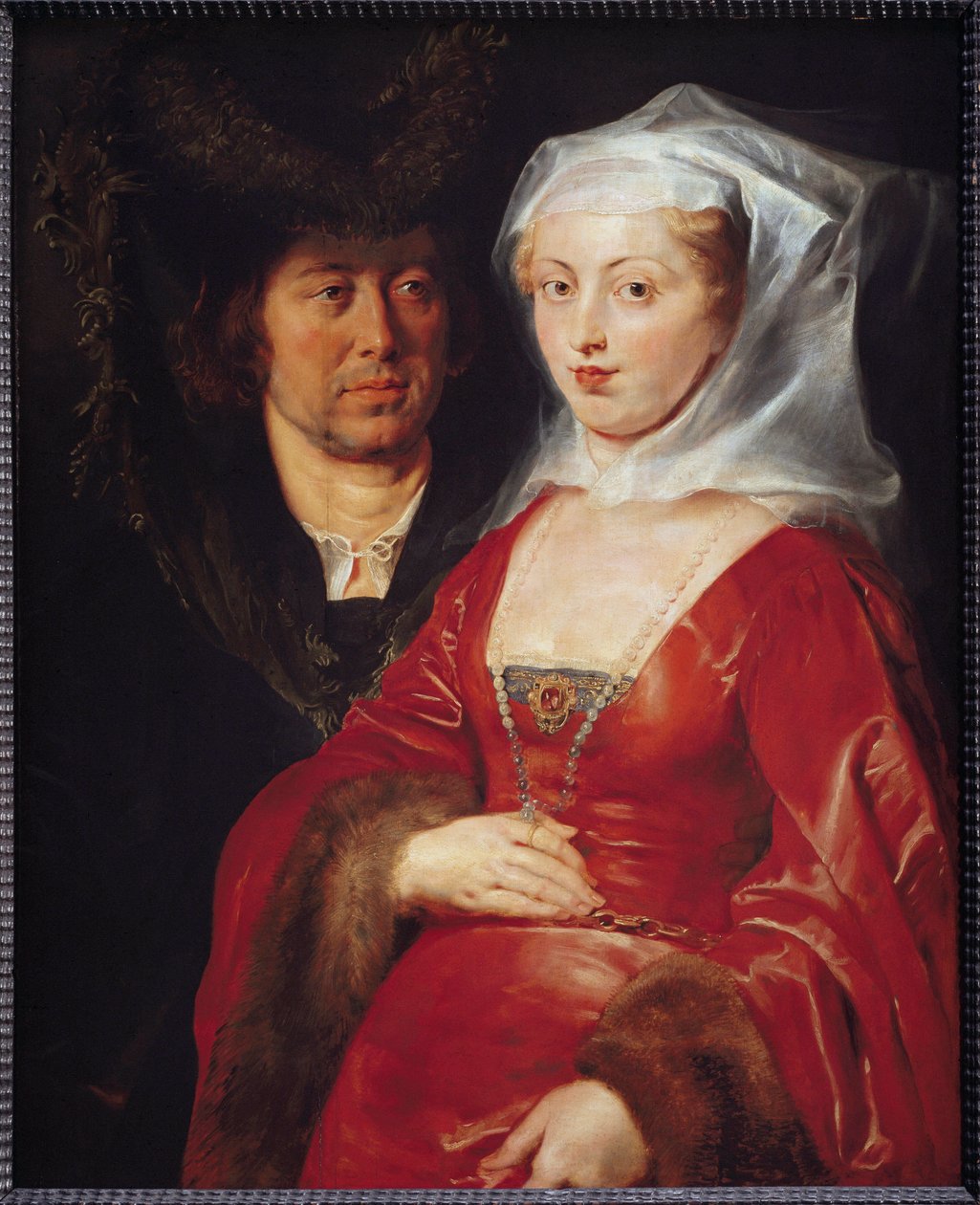 Sint Pepijn van Landen en zijn dochter Sint Begga door Peter Paul Rubens