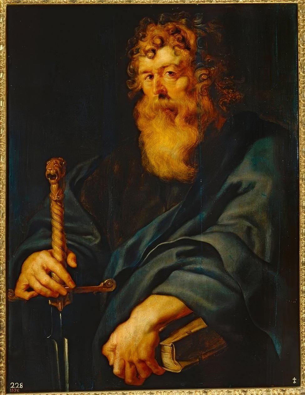 Sint Paulus door Peter Paul Rubens
