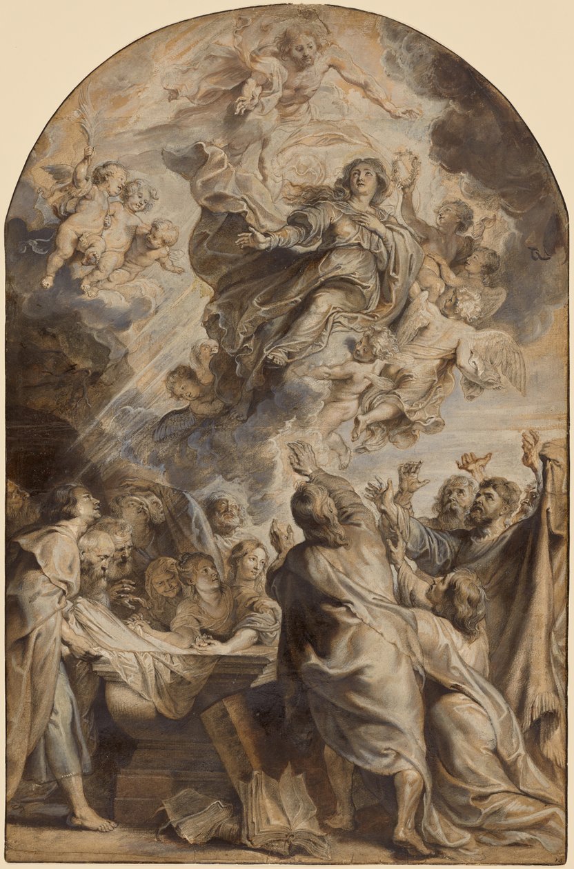 De Hemelvaart van de Maagd Maria door Peter Paul Rubens