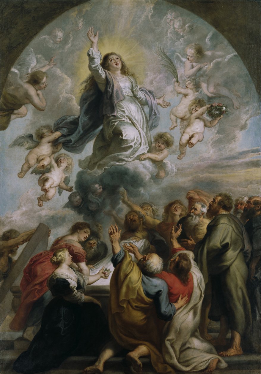 De tenhemelopneming van de Maagd door Peter Paul Rubens