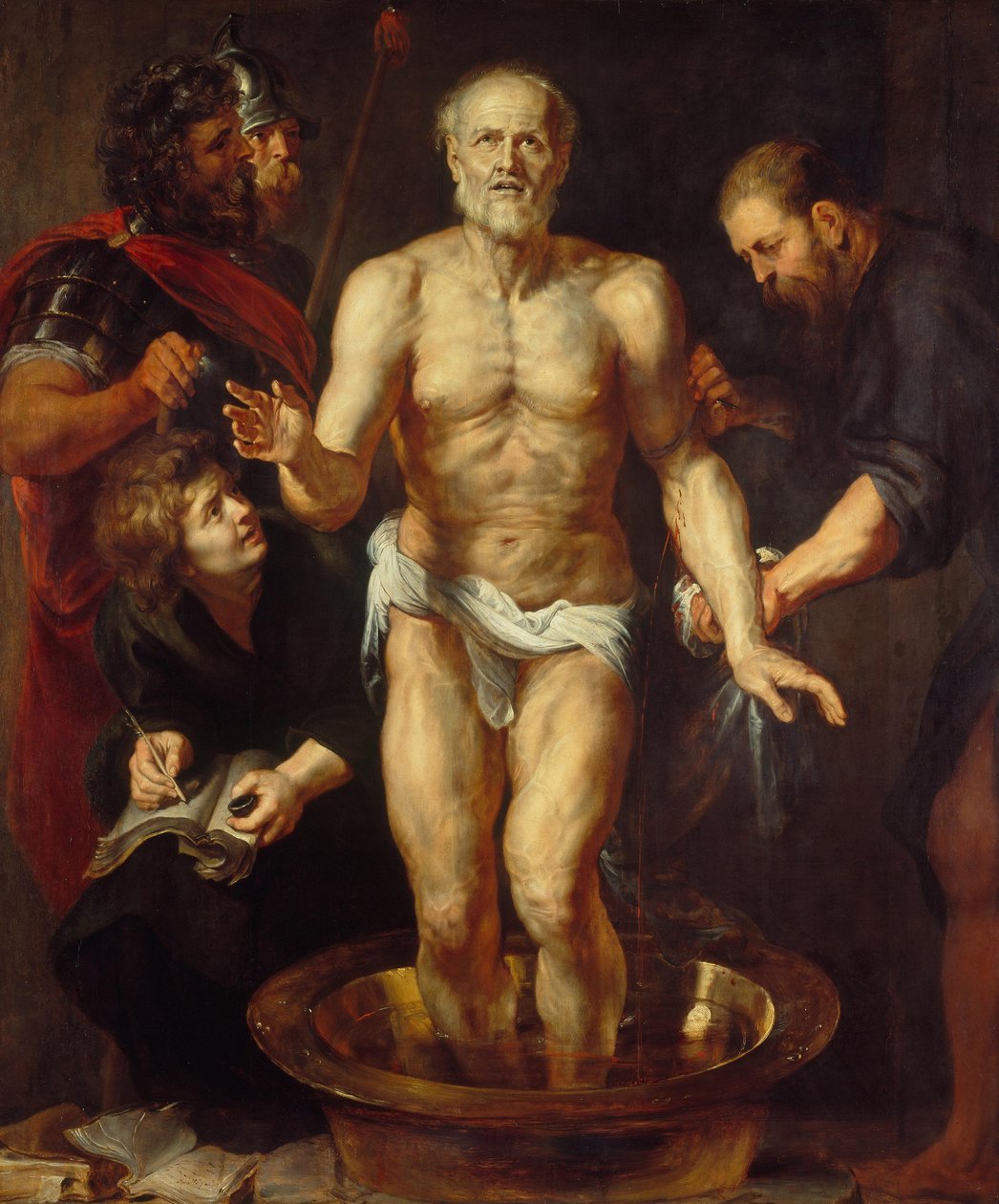 De stervende Seneca door Peter Paul Rubens
