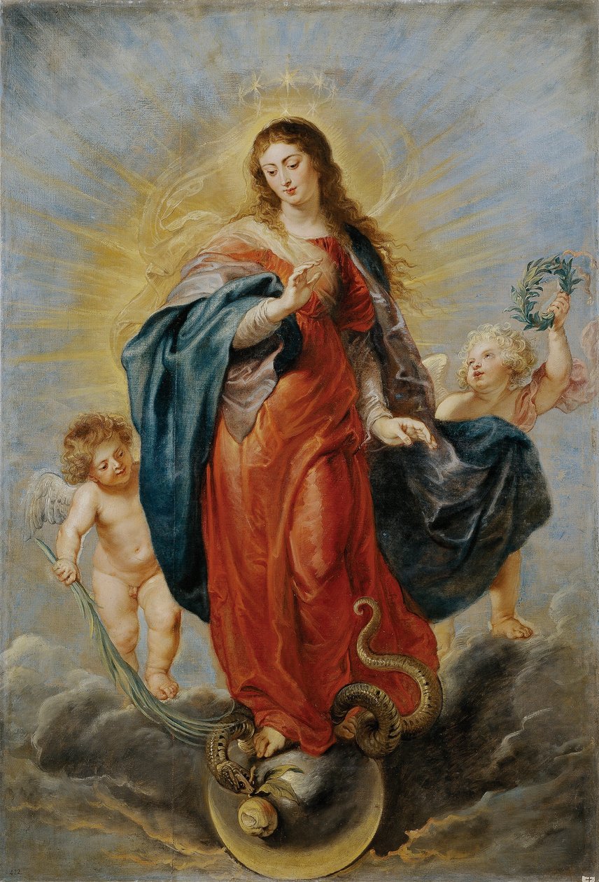 De Onbevlekte Ontvangenis door Peter Paul Rubens