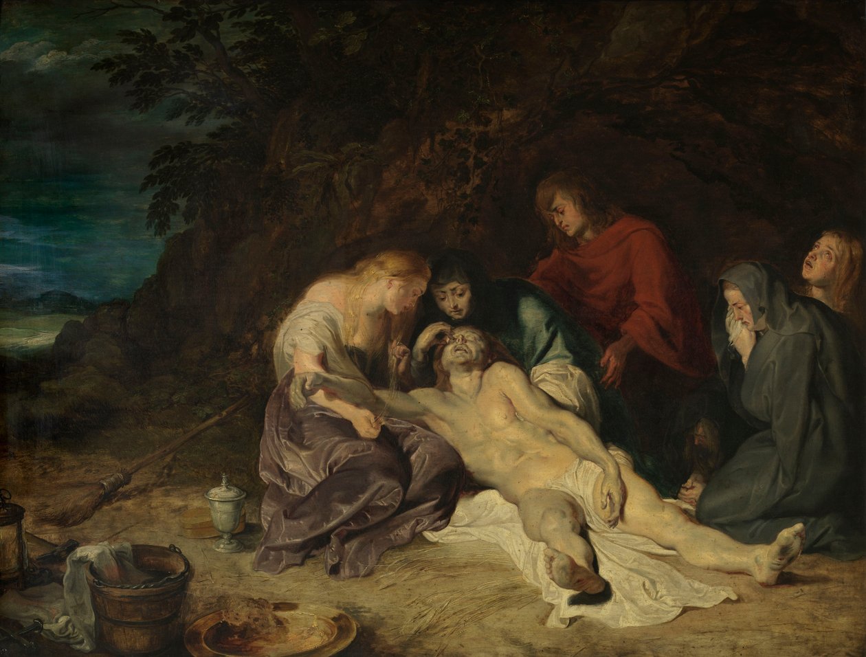 De Bewening van de Dode Christus door Peter Paul Rubens