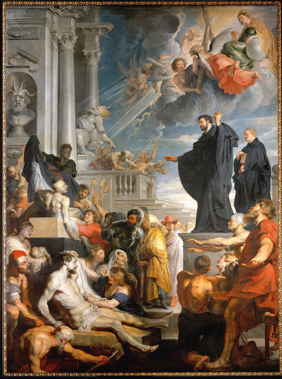 De wonderen van Franciscus Xaverius door Peter Paul Rubens