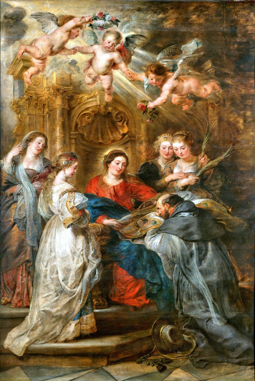 Het drieluik van Sint Ildefonsus door Peter Paul Rubens