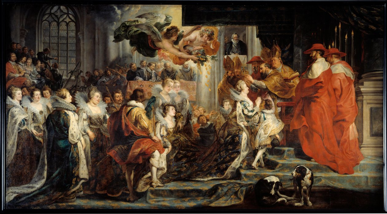 De kroning van Maria de