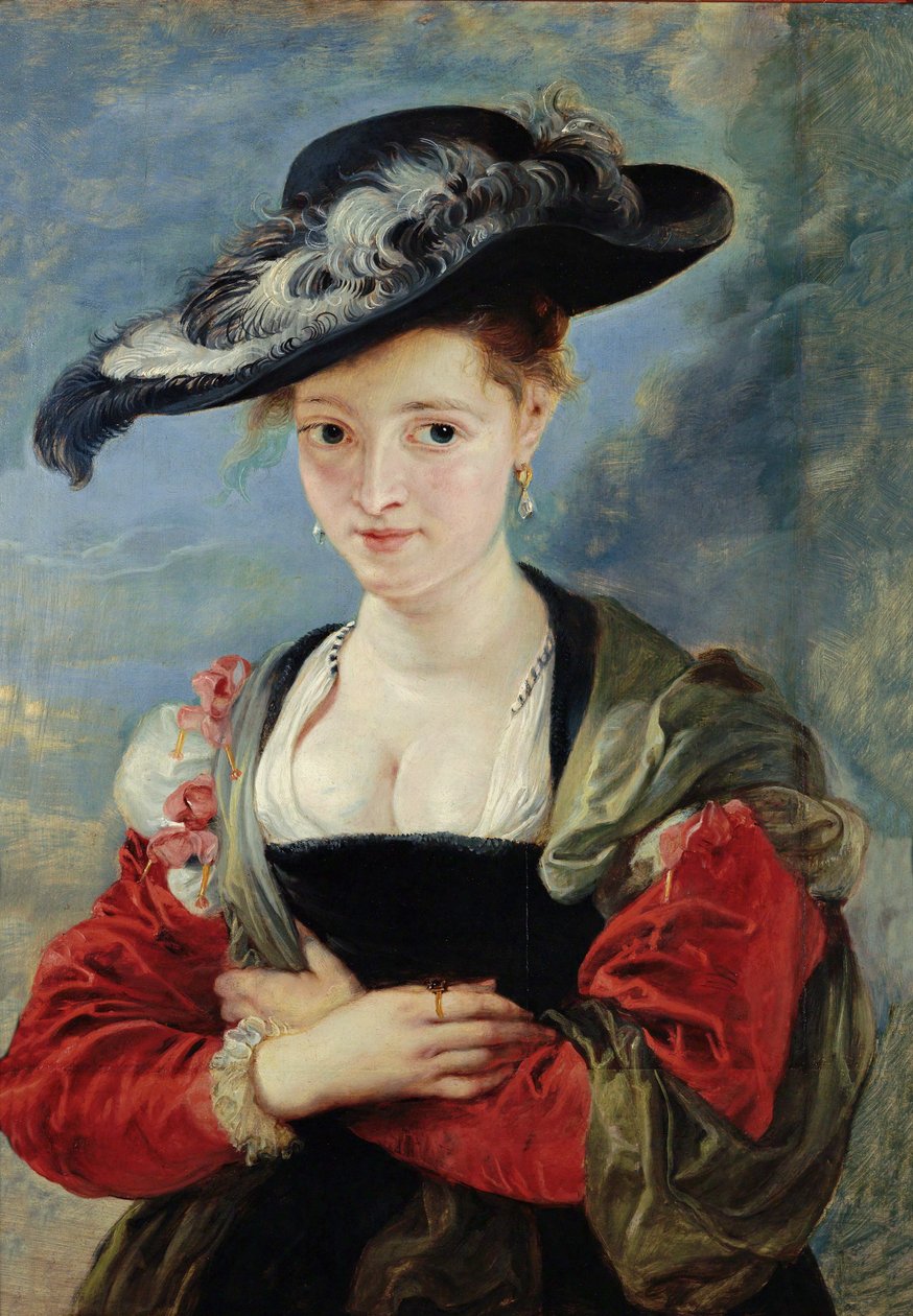 De strohoed door Peter Paul Rubens