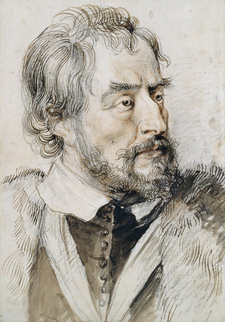 Thomas Howard (1585-1646) 2e Graaf van Arundel door Peter Paul Rubens