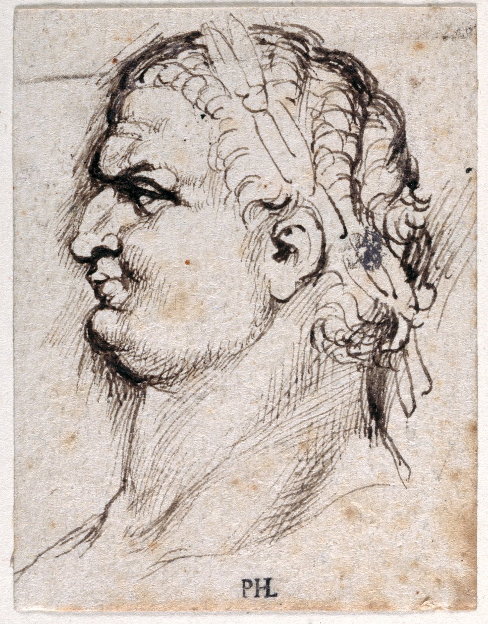 Titus, uit tien tekeningen van acht van de eerste twaalf Caesars, naar de medailles van Giovanni da Cavino door Peter Paul Rubens