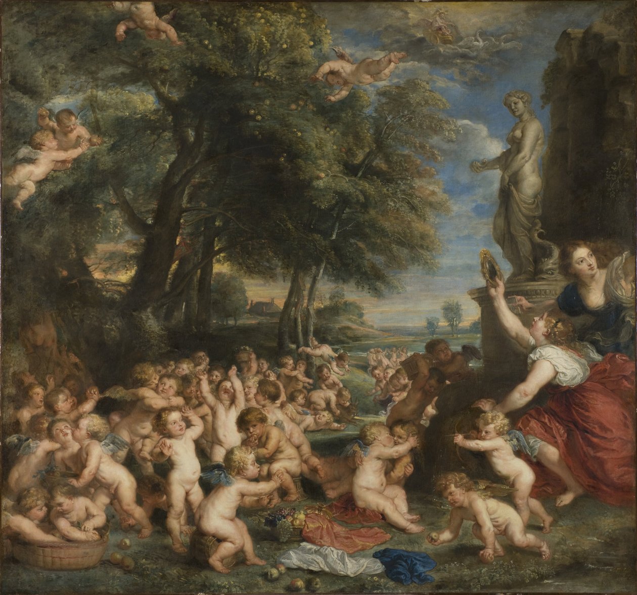 De verering van Venus door Peter Paul Rubens