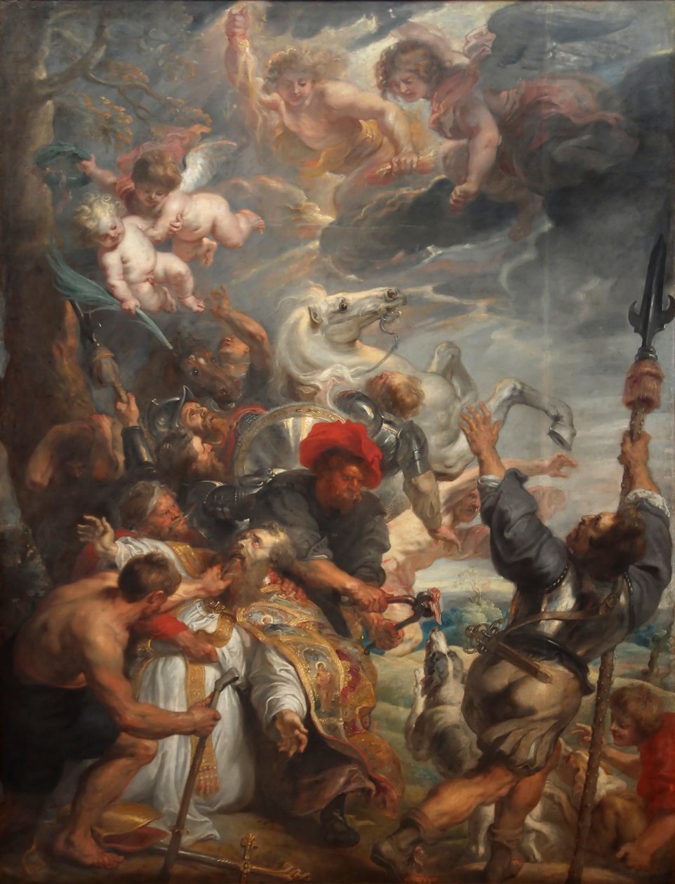 Het Martelaarschap van Sint Livinus door Peter Paul Rubens and workshop