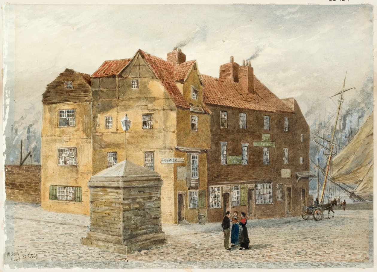 Sandgate (Portland Arms Inn) door Peter Petersen Toft