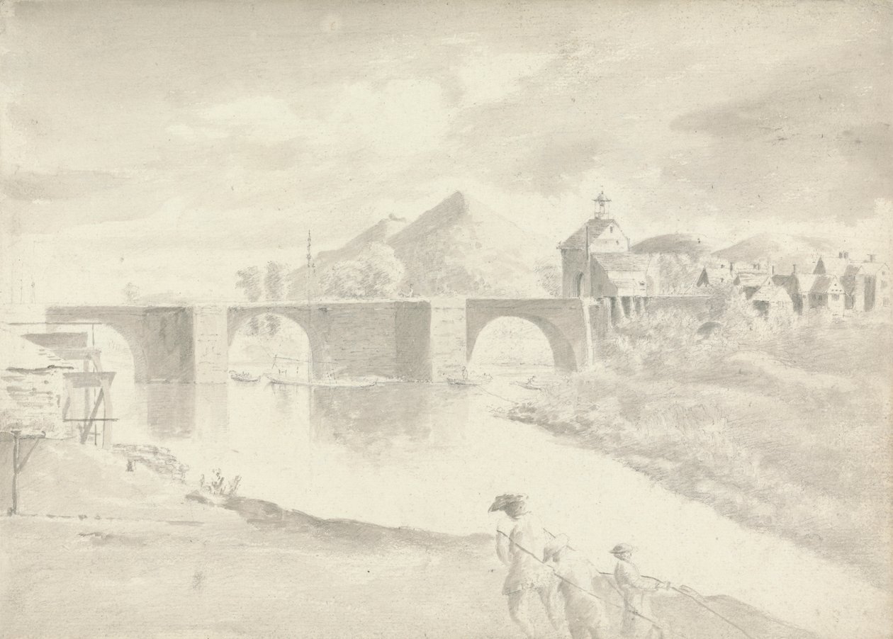 Bridgenorth Brug door Peter Rashleigh