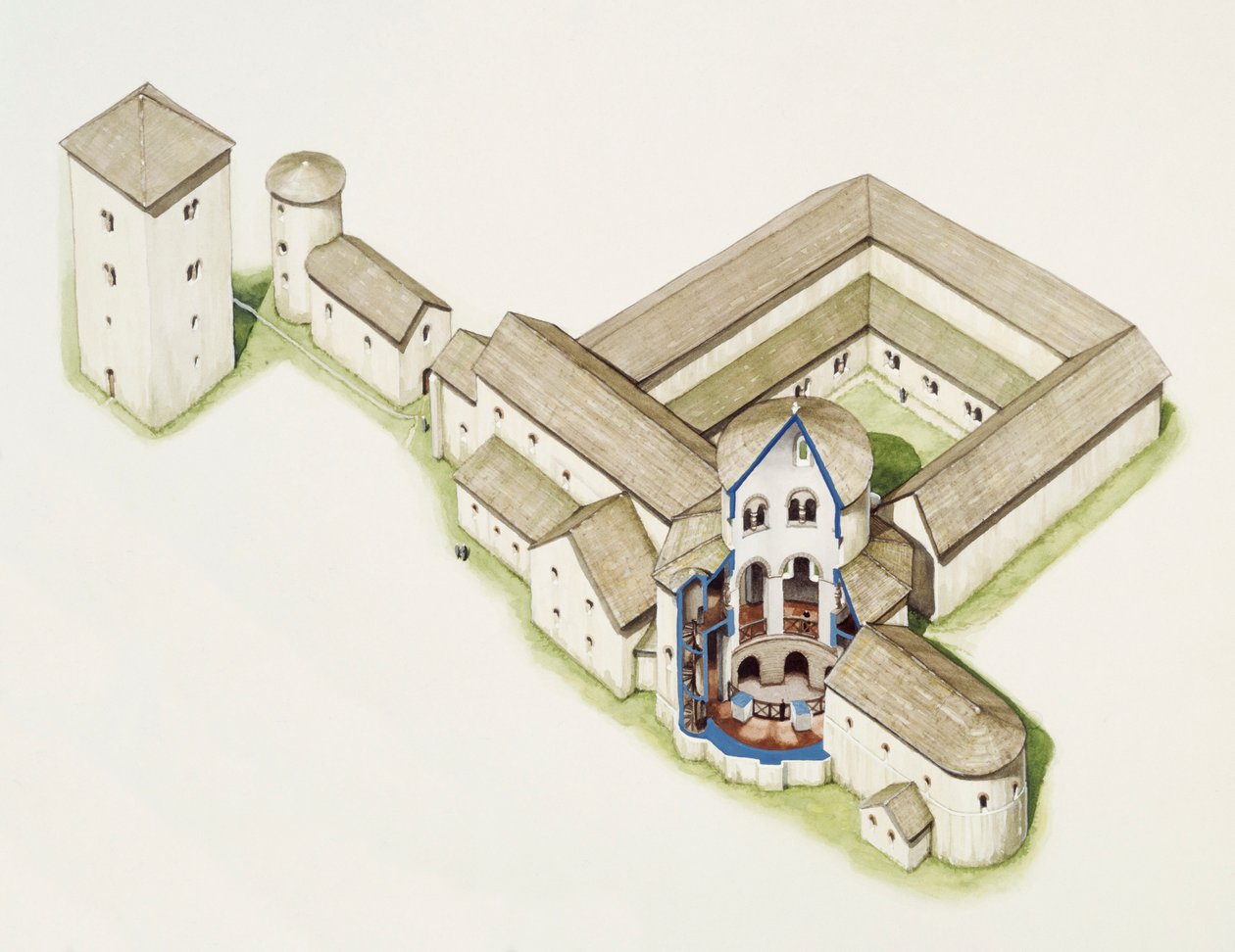 Laat-Saksische Kerk, St. Augustine