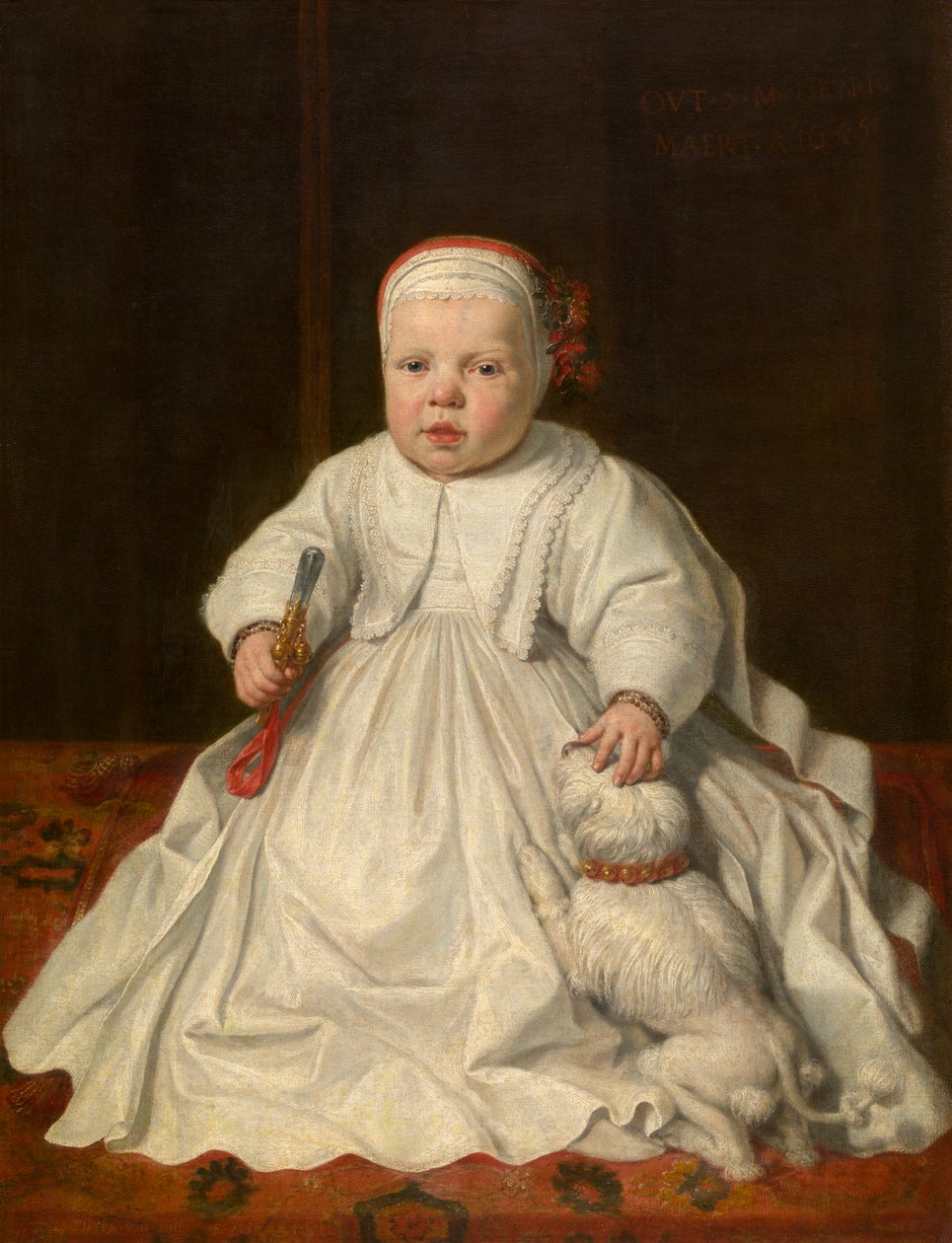 Portret van een kind door Peter van Lint