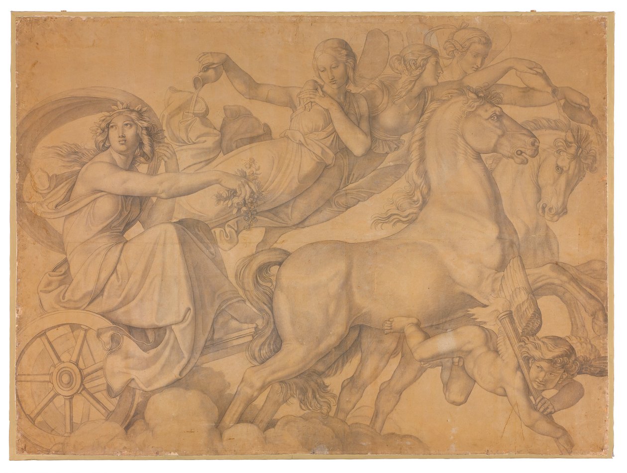 Der Wagen des Eos door Peter von Cornelius