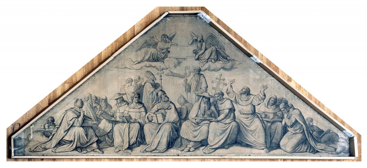 Kerkleraren en stichters van religieuze orden door Peter von Cornelius