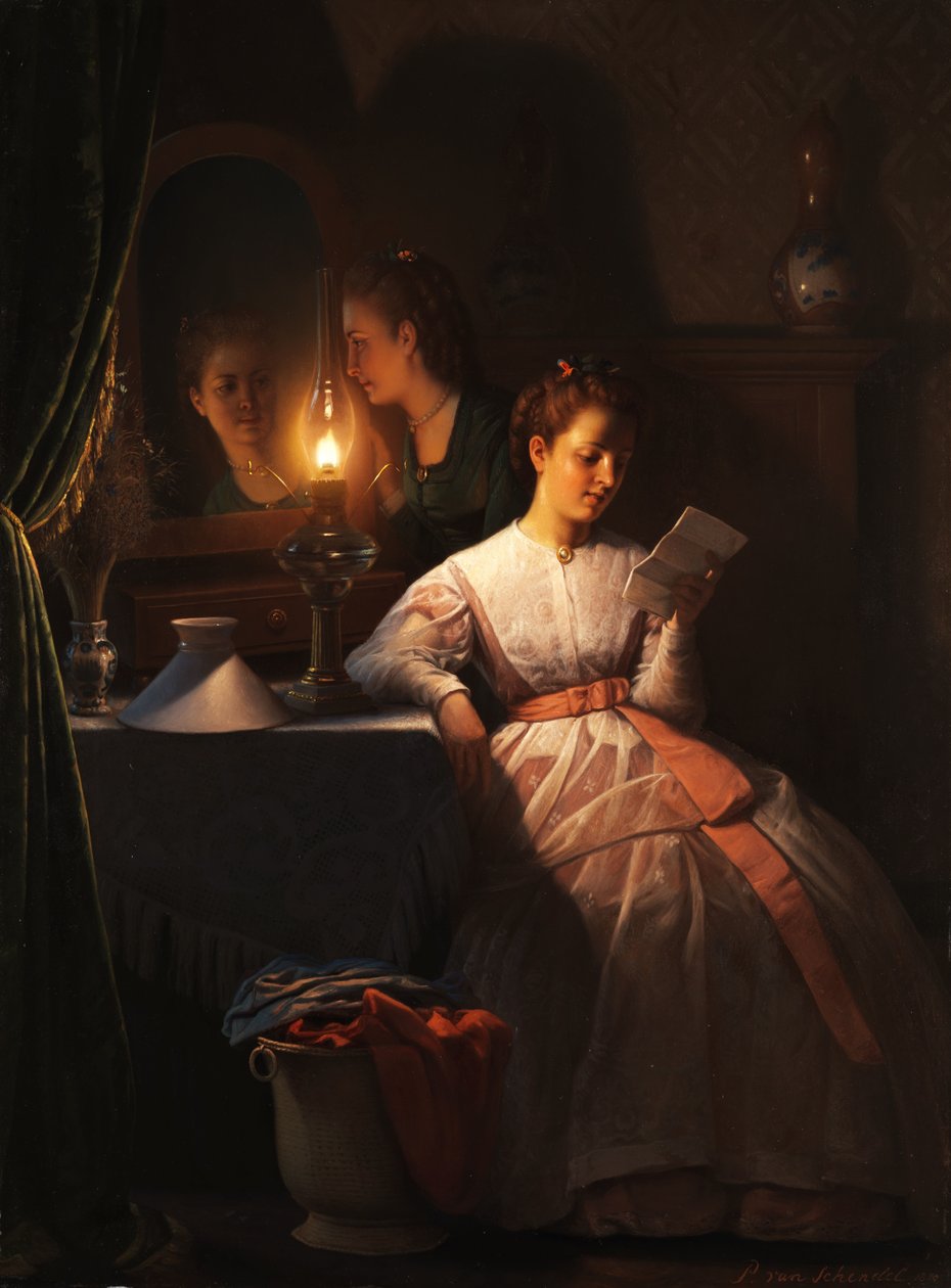 De liefdesbrief door Petrus van Schendel