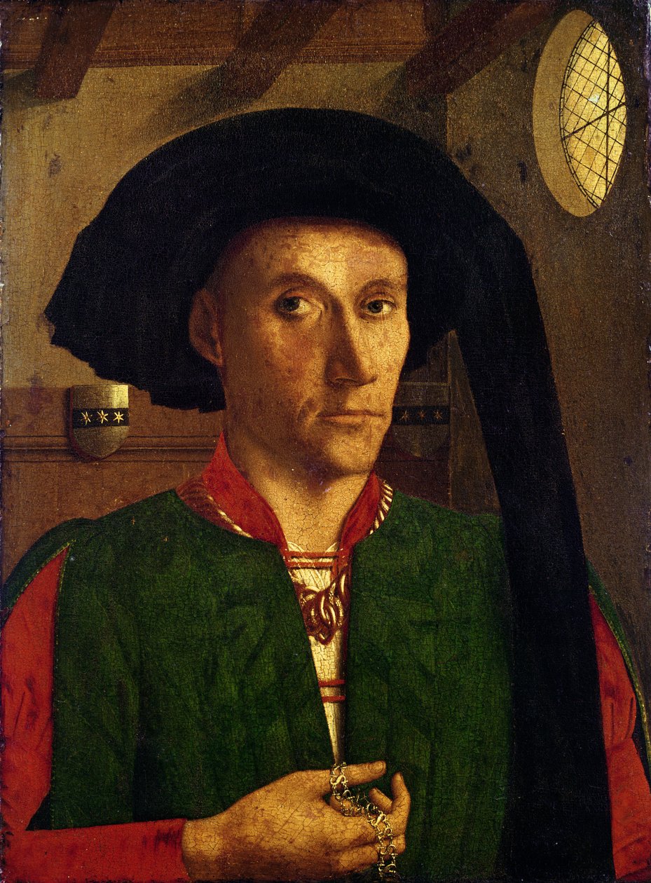 Edward Grimston door Petrus Christus