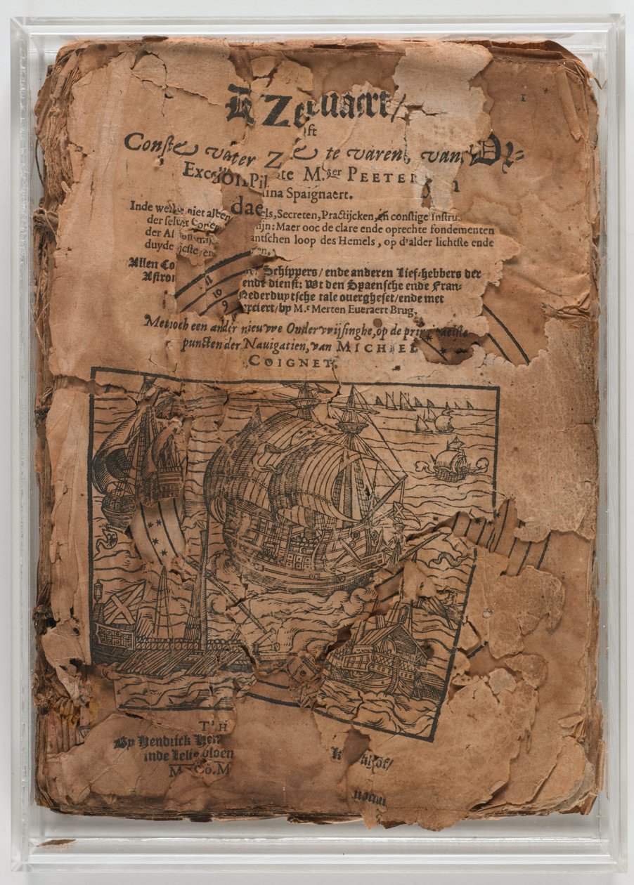 Stuurmanskunsthandboek: De Zeevaert oft conste van ter zee te varen door Petrus de Medina