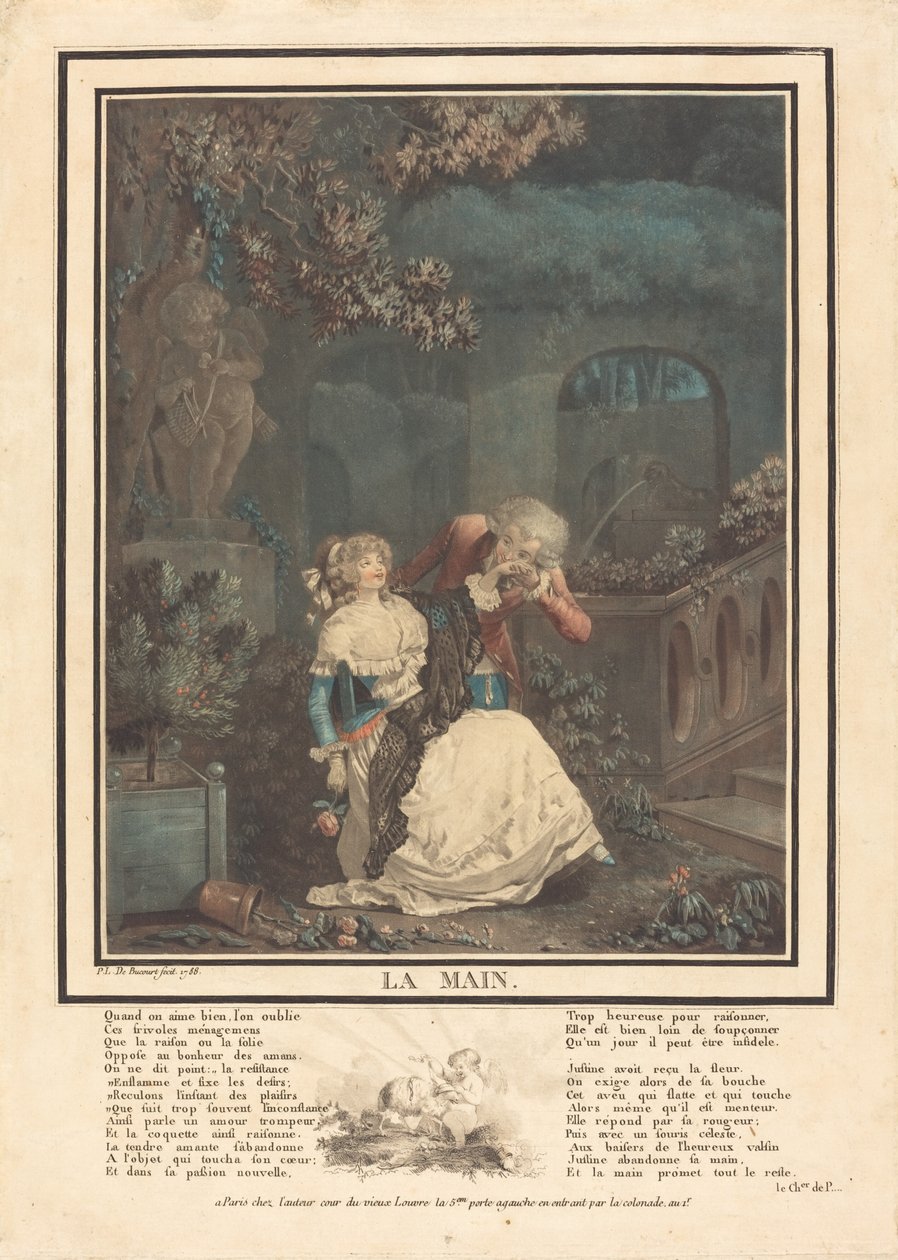 De Hand door Philibert Louis Debucourt