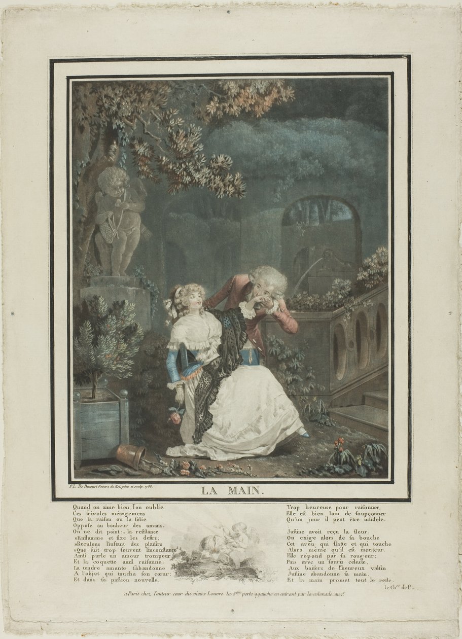 De Hand door Philibert Louis Debucourt