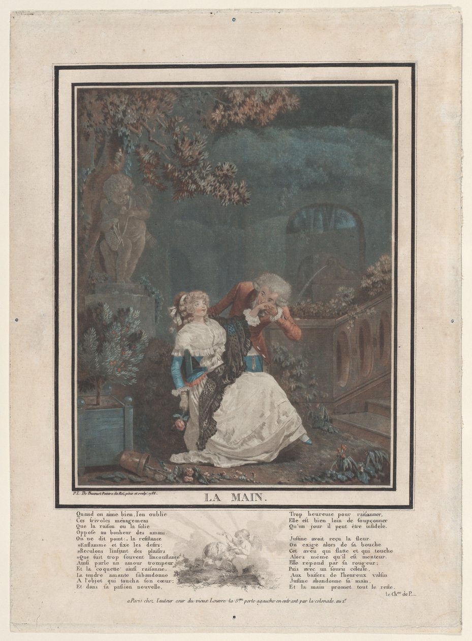 De Hand door Philibert Louis Debucourt