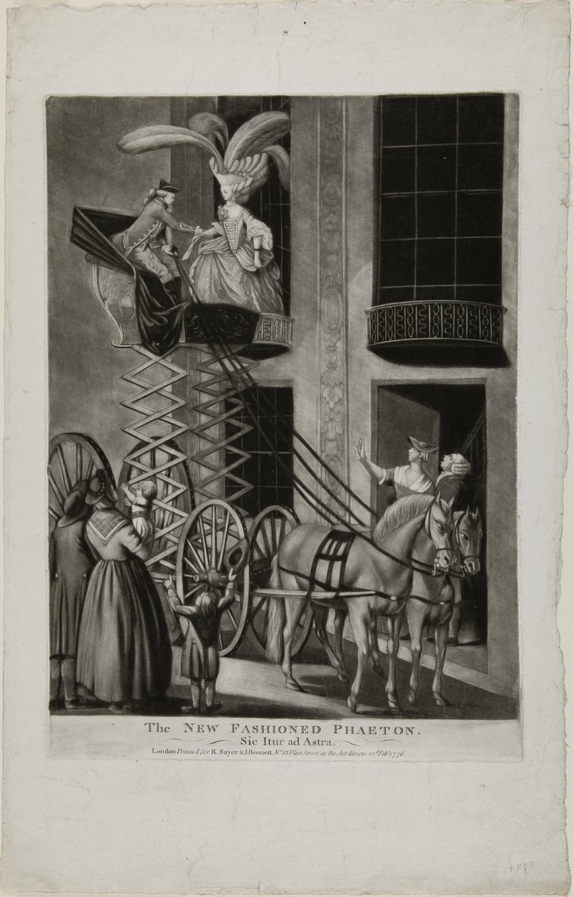 De nieuwe mode Phaeton door Philip Dawe