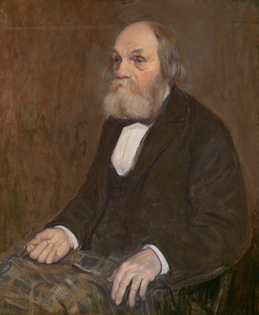Edward Everett Hale, c. 1905-1909 door Philip Leslie Hale
