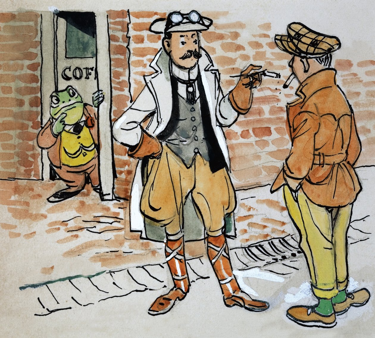 De wind in de wilgen door Philip Mendoza