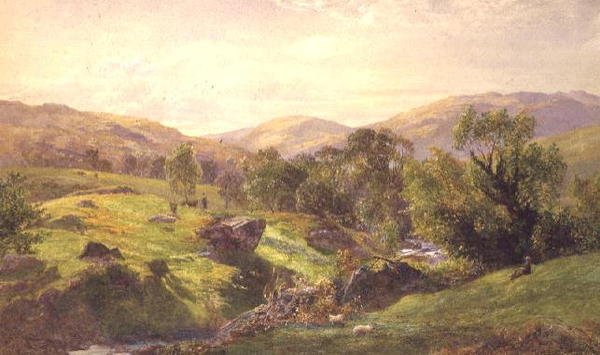 Een Welsh landschap door Philip Sheppard