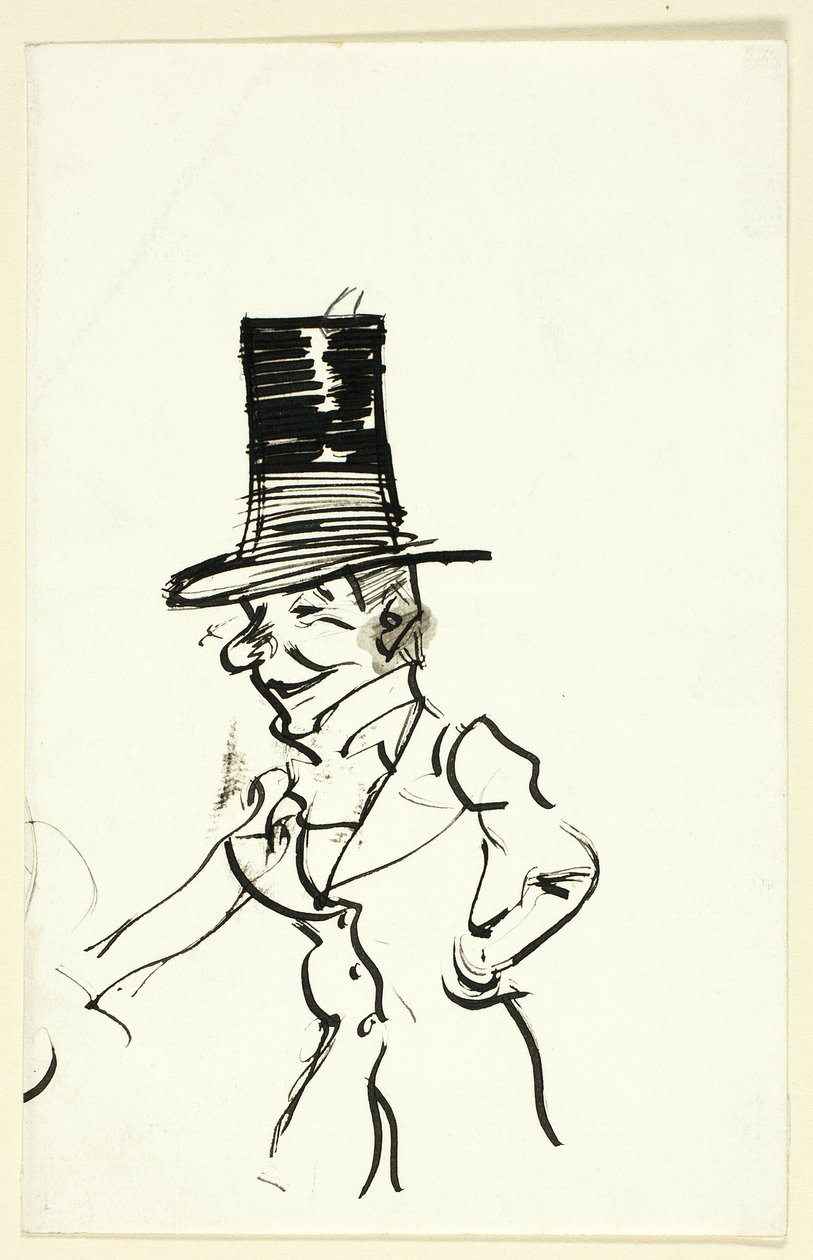 Portret van Paul Maitland, kunstenaar door Philip William May