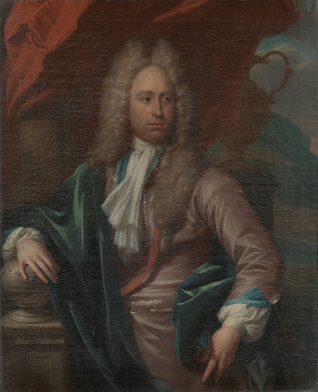 Portret van Caspar Adriaen Parduyn (1685-1735), baljuw van Middelburg door Philip van Dijk