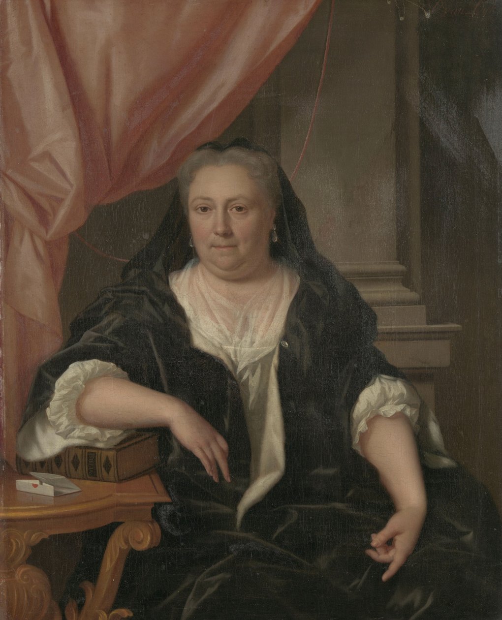 Portret van Maria van Citters door Philip van Dyck