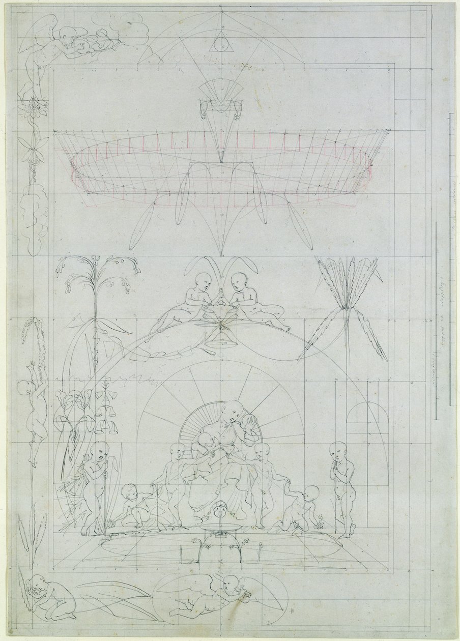 Dag, 1803 door Philipp Otto Runge