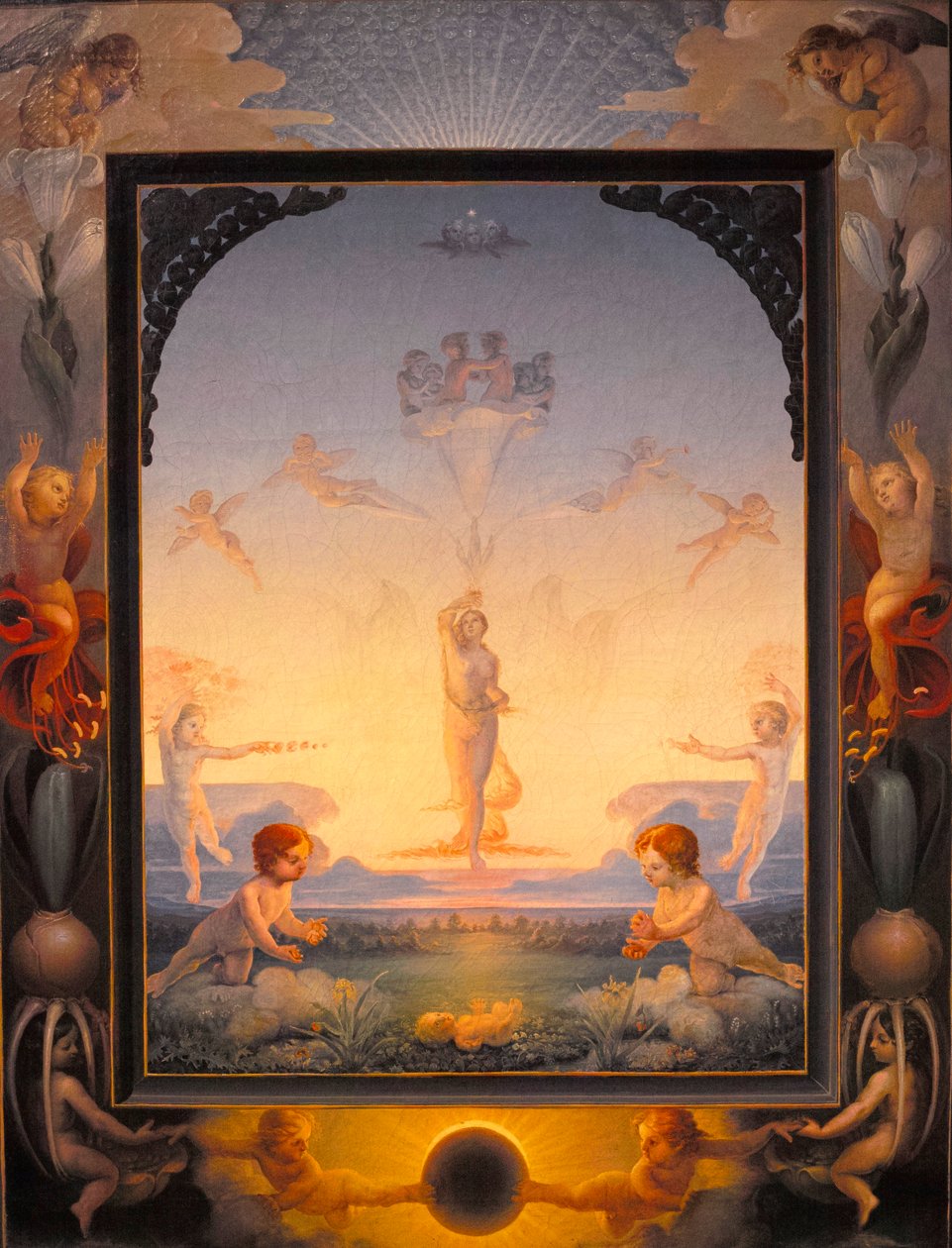 De ochtend door Philipp Otto Runge