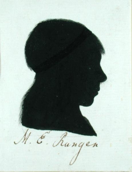 Maria Elizabeth Runge (geb.1763) door Philipp Otto Runge