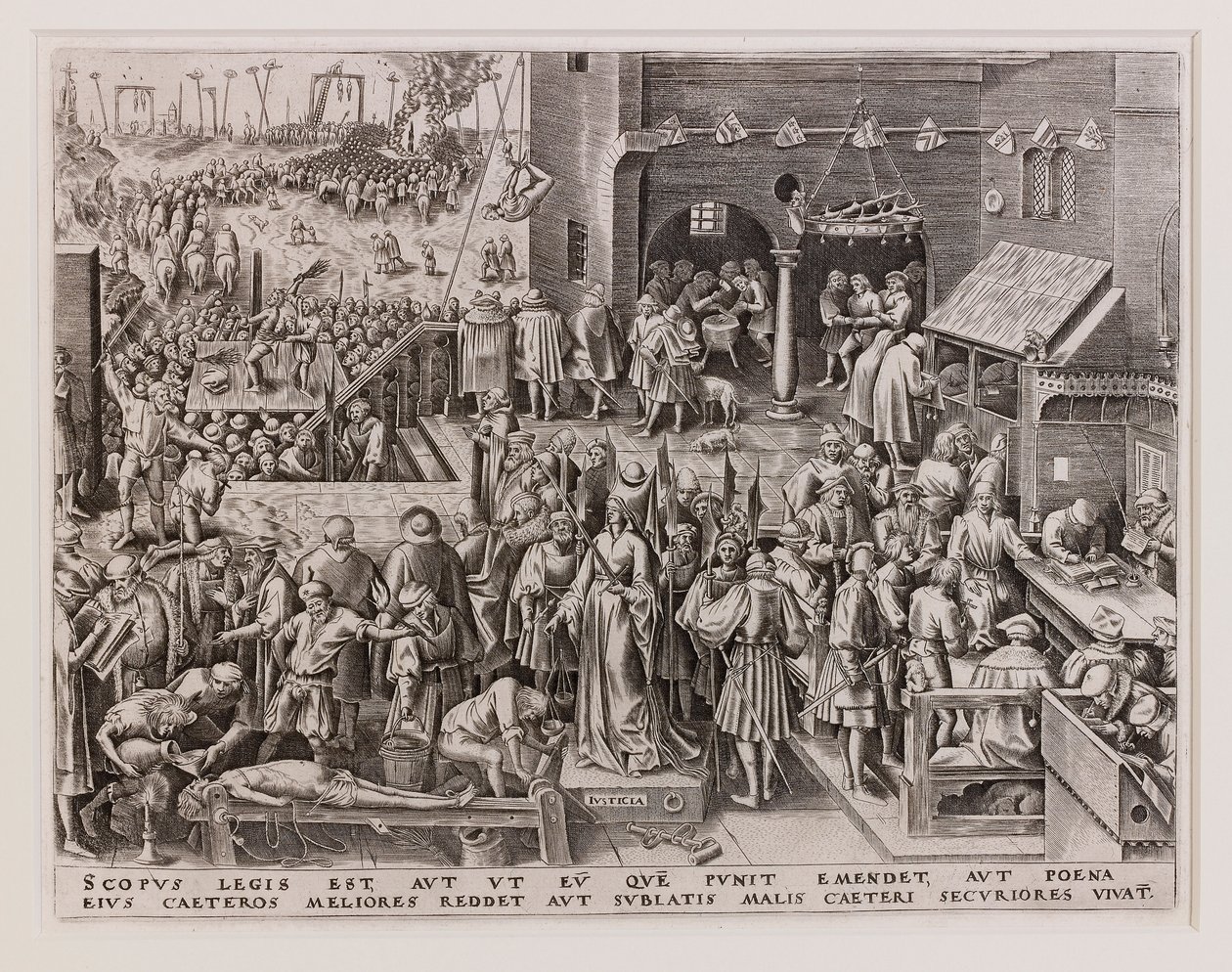 Gerechtigheid door Philipp Galle
