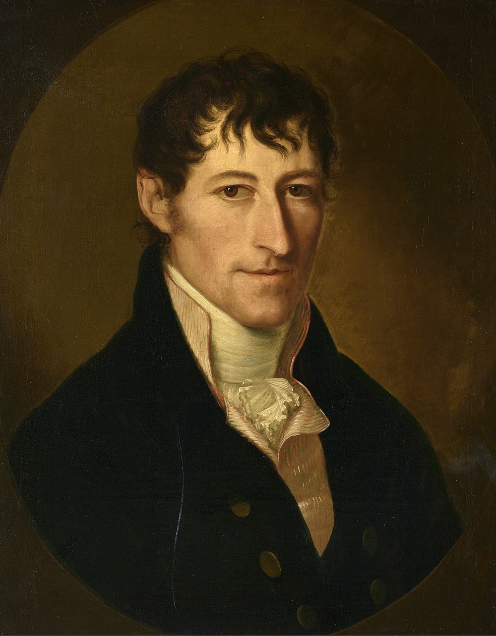 Portret van dr. J. Abegg door Philipp Otto Runge