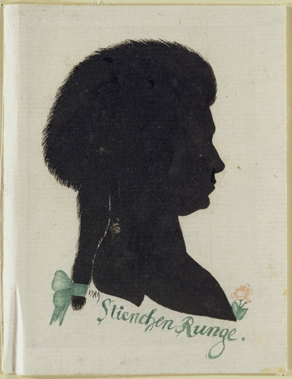 Stienchen Runge, 789 (Indiase inkt en aquarel op papier) door Philipp Otto Runge
