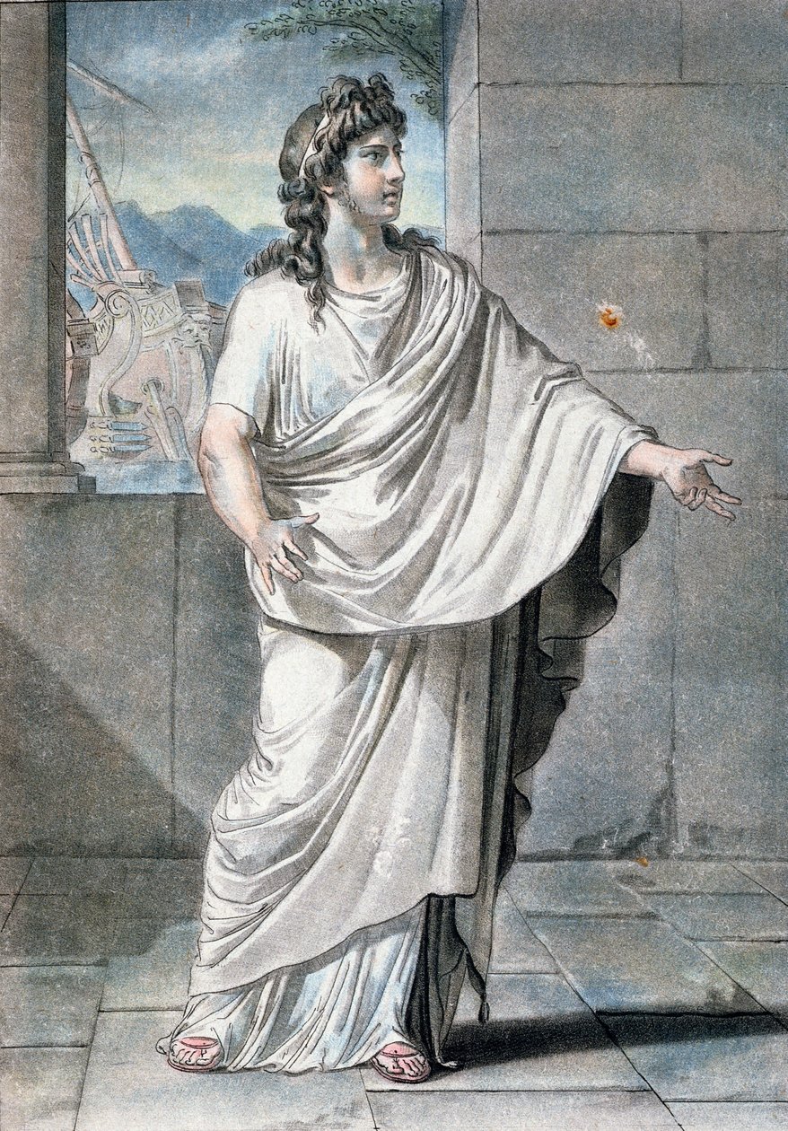 Orestes, kostuum voor 