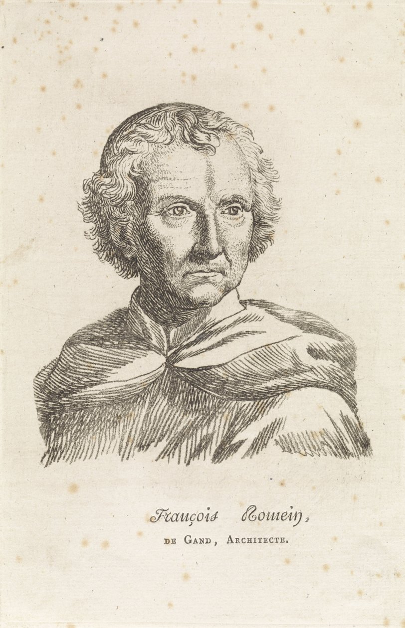 Portret van François Romein door Philippe Lambert Joseph Spruyt