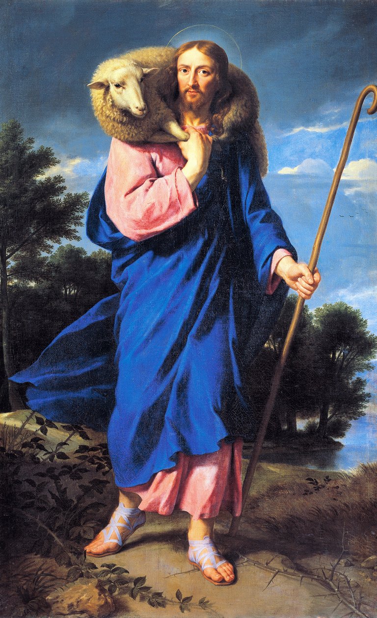 Goede Herder door Philippe de Champaigne