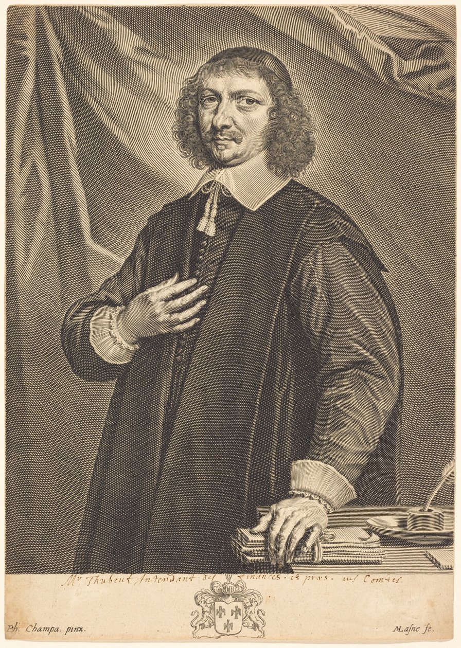 Jacques Thubeuf door Philippe de Champaigne