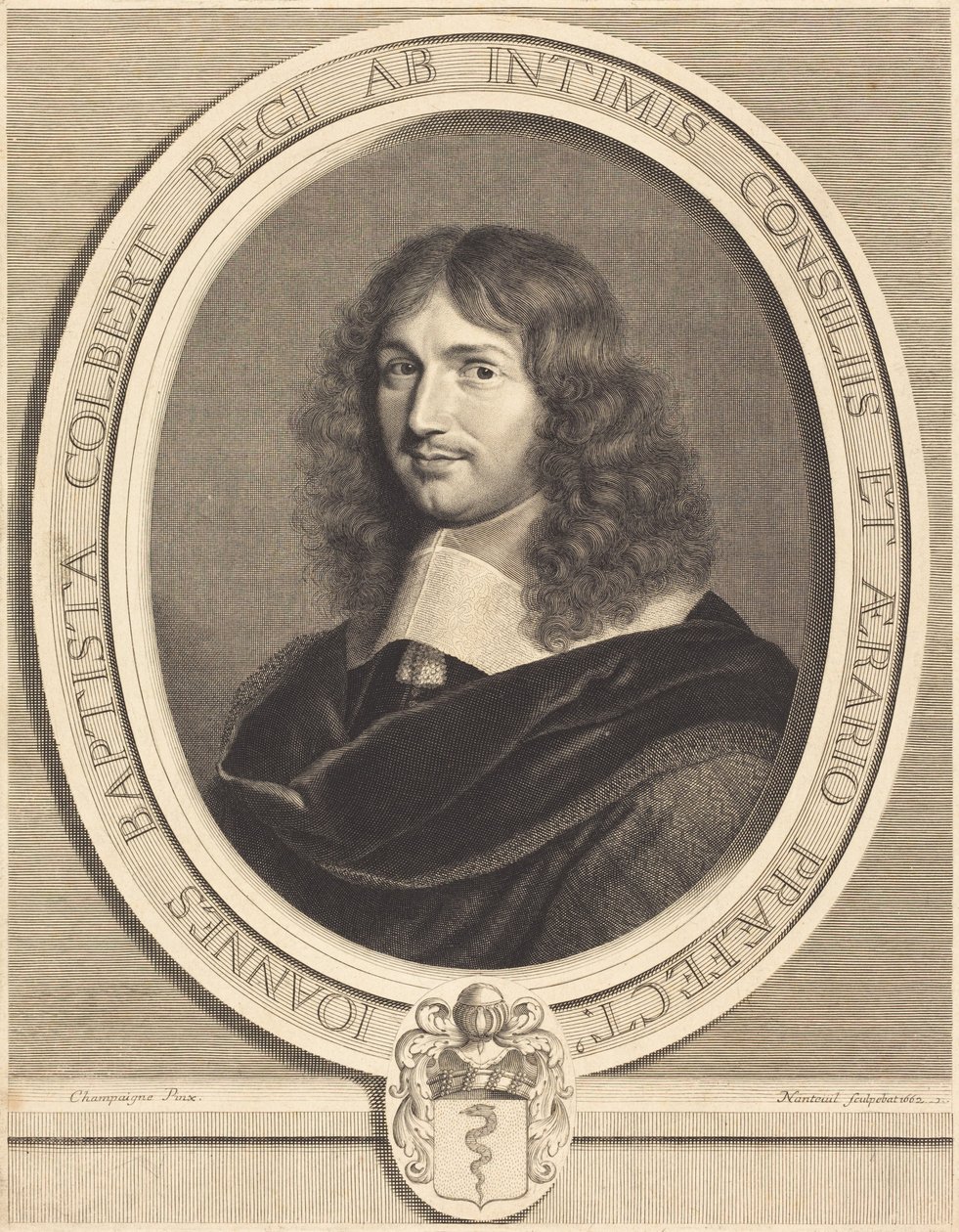 Jean-Baptiste Colbert door Philippe de Champaigne